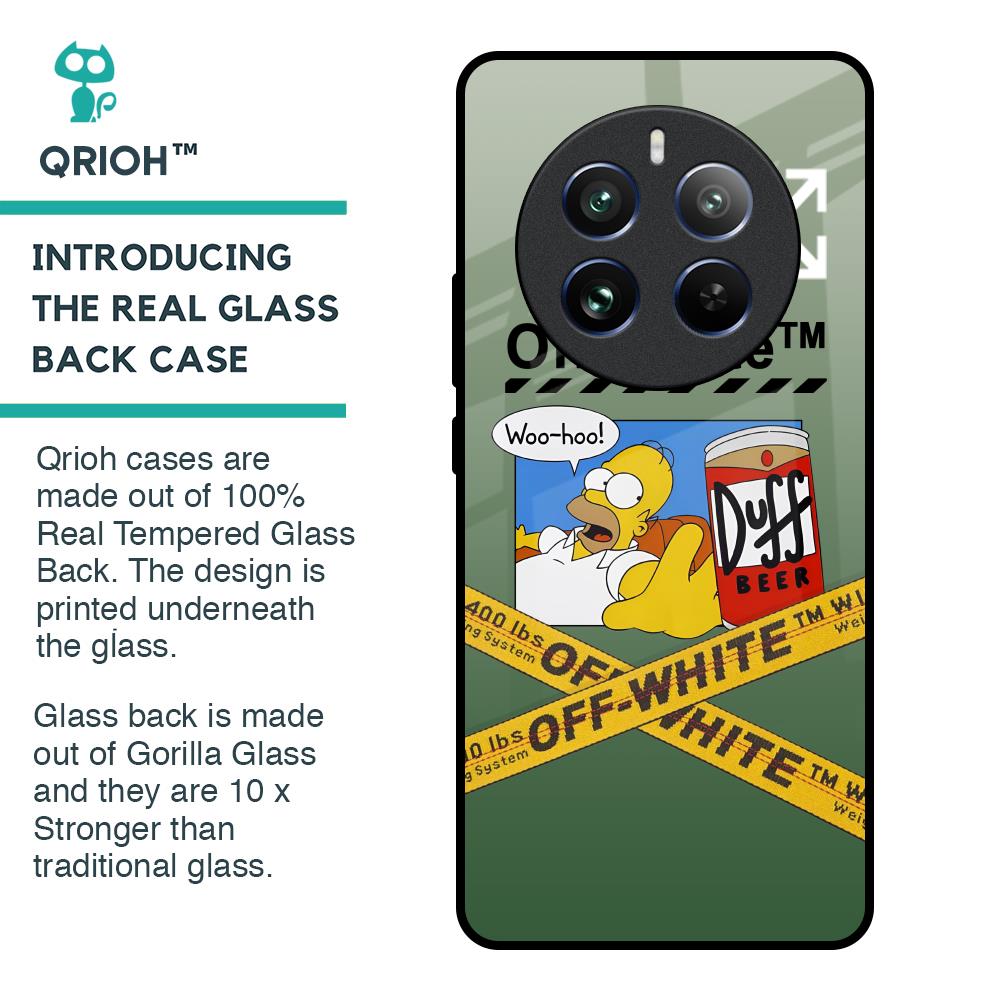 Duff Beer Glass Case for Realme 12 Pro 5G