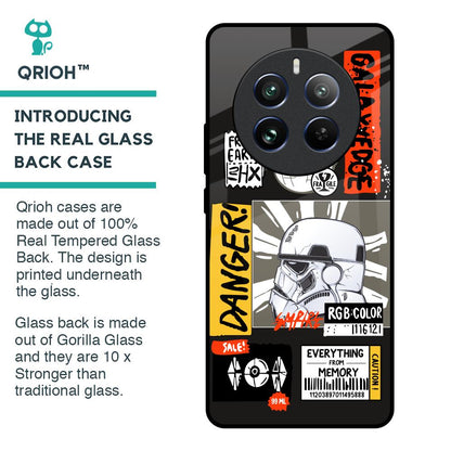 Galaxy Edge Glass Case for Realme 12 Pro 5G