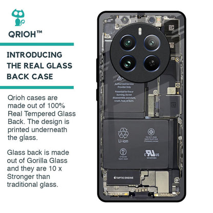 Skeleton Inside Glass Case for Realme 12 Pro 5G
