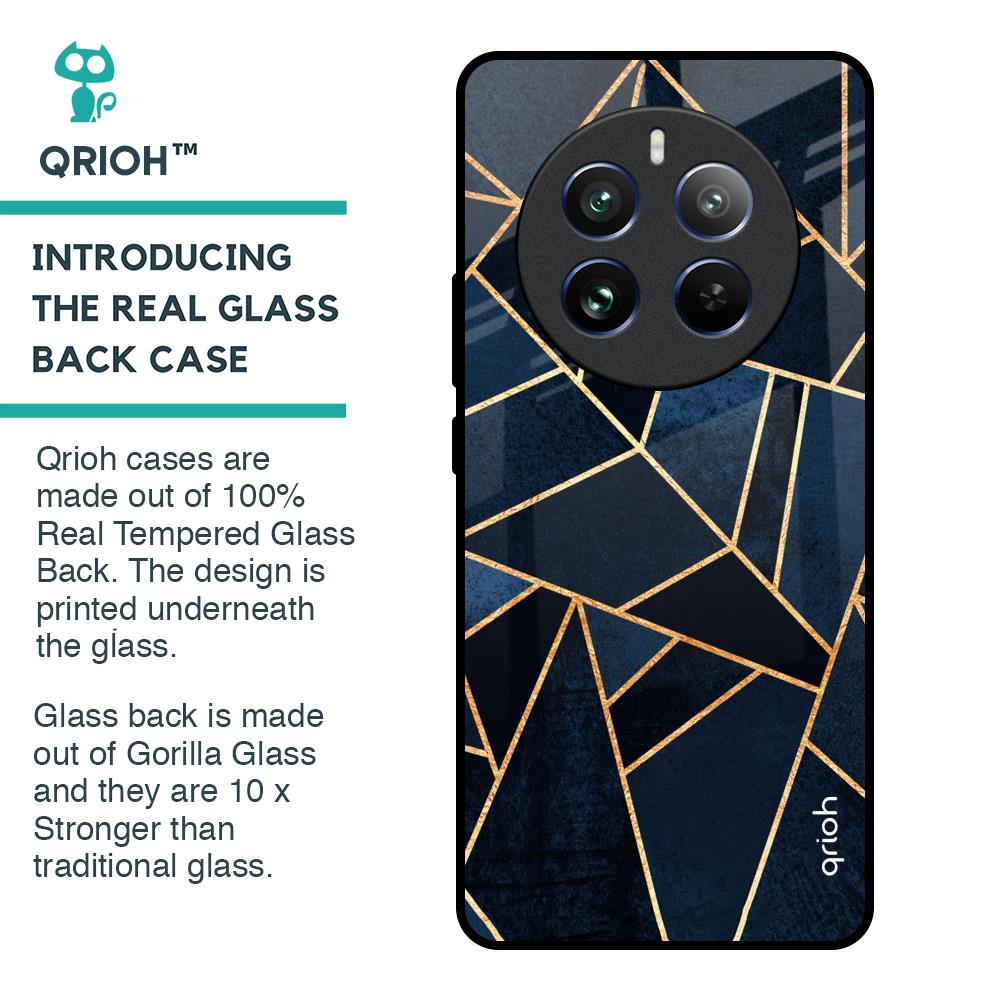 Abstract Tiles Glass Case for Realme 12 Pro 5G