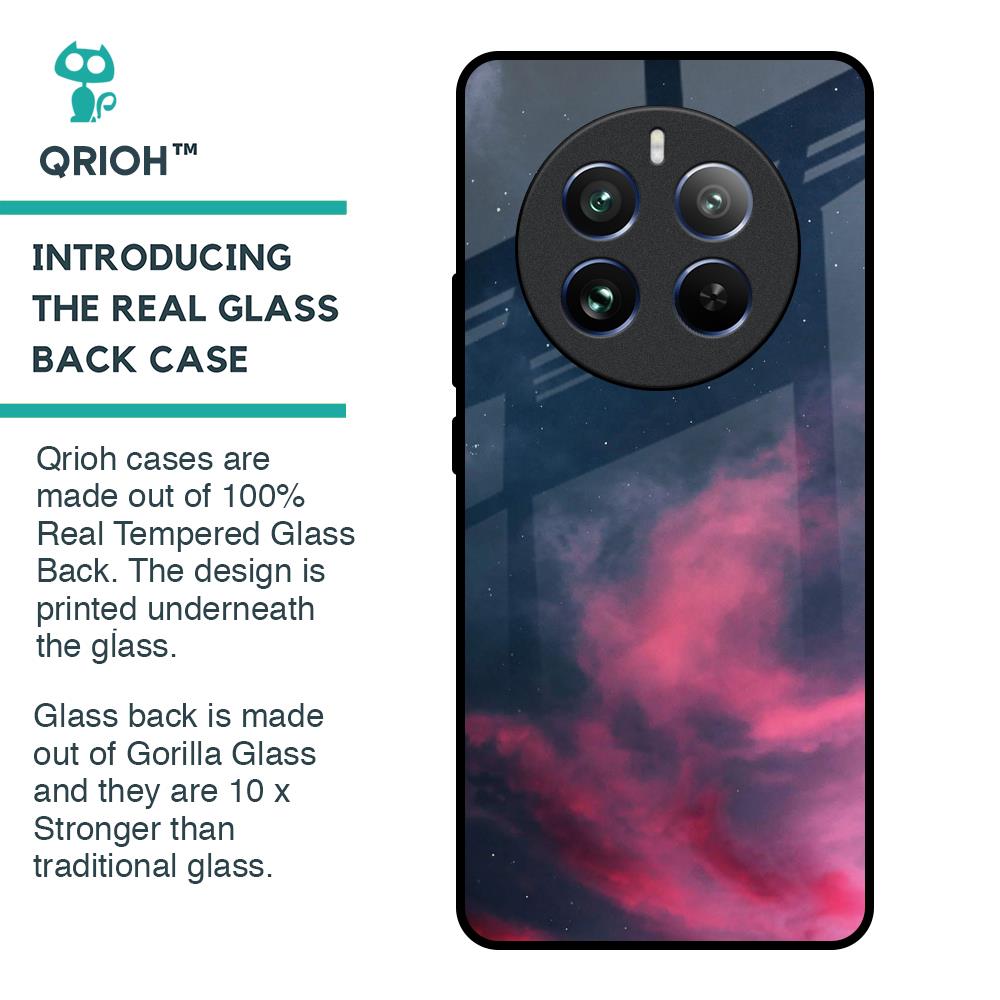 Moon Night Glass Case For Realme 12 Pro 5G