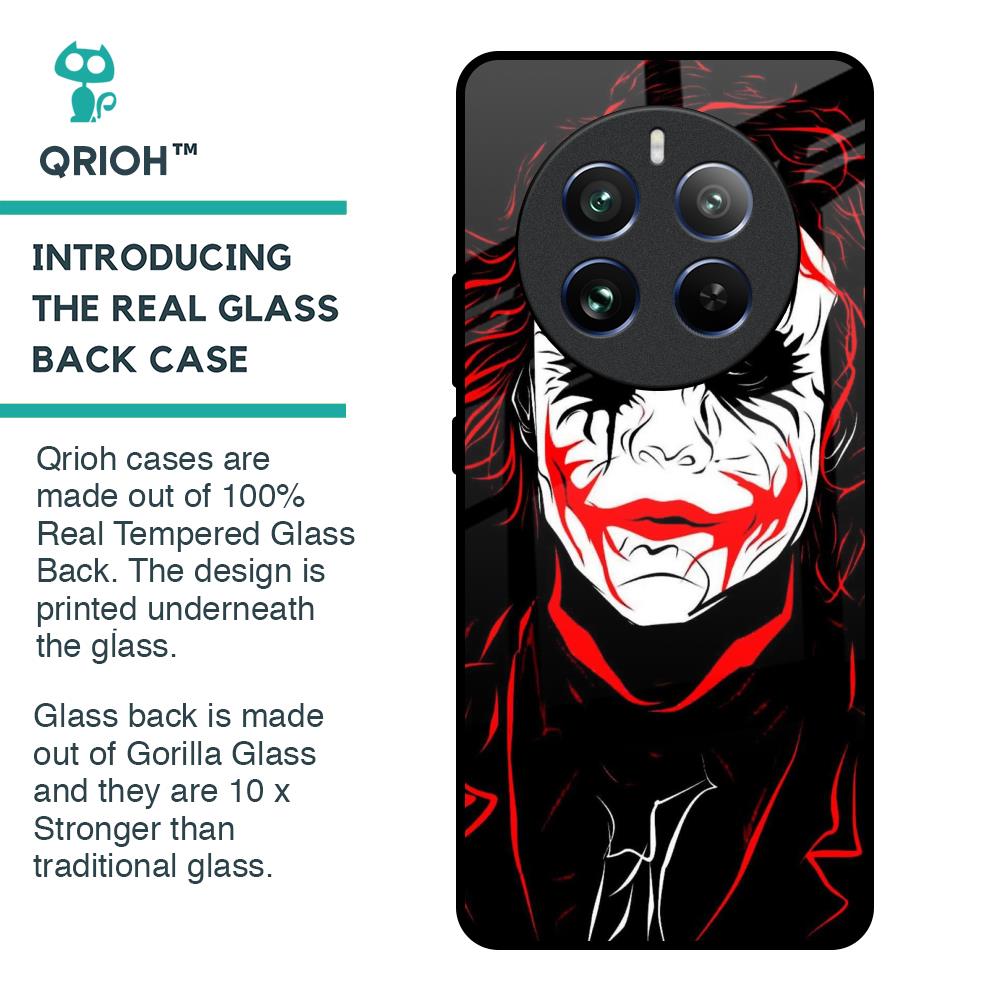 Life In Dark Glass Case For Realme 12 Pro 5G