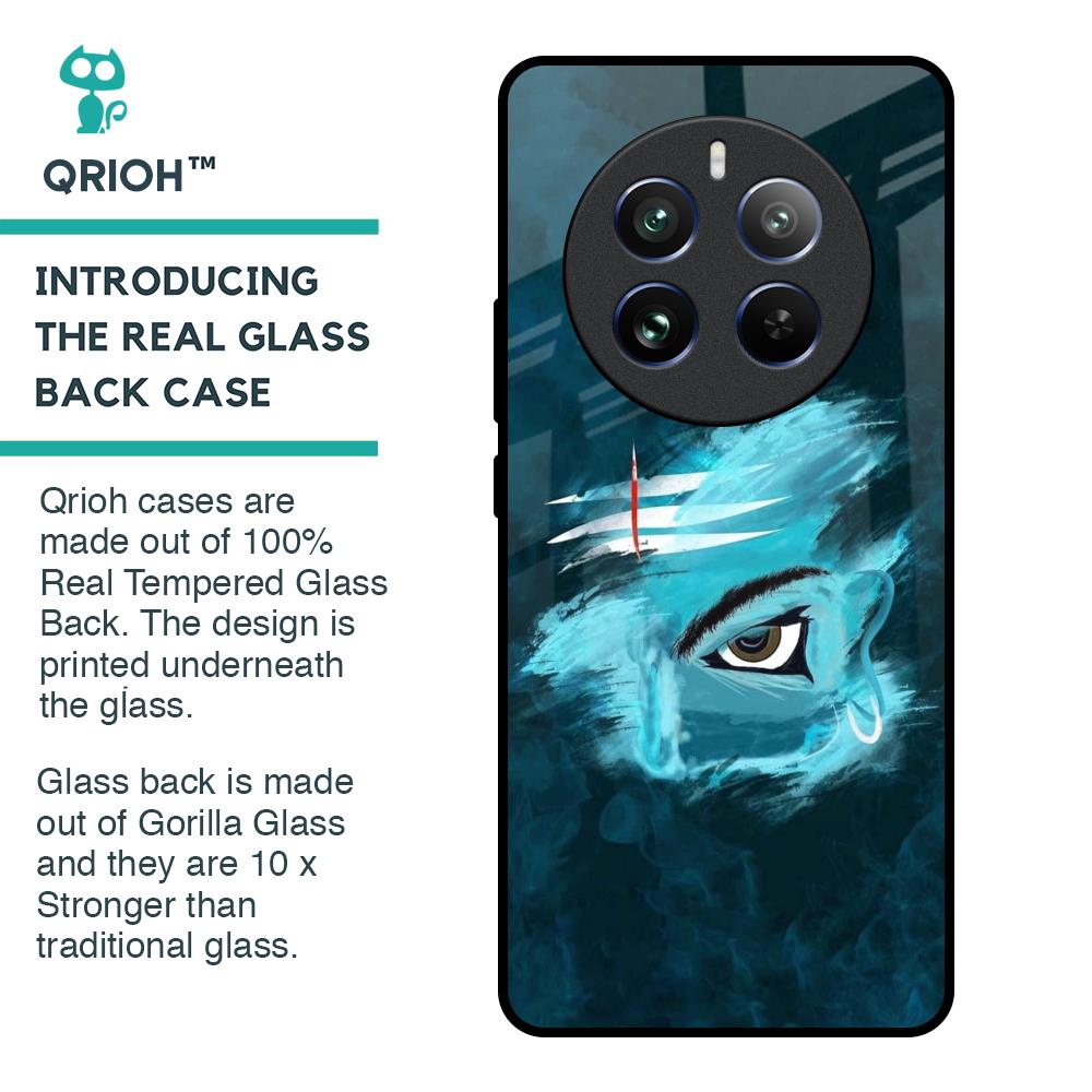 Power Of Trinetra Glass Case For Realme 12 Pro 5G