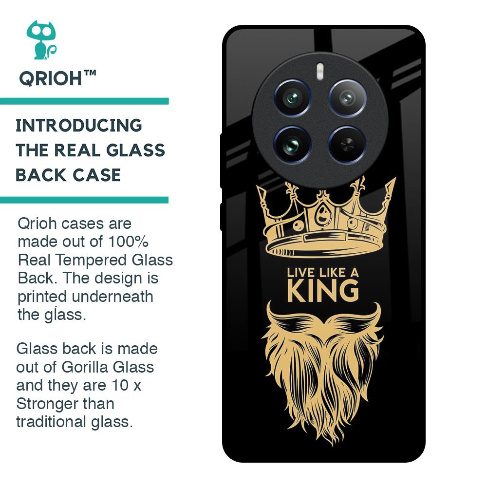 King Life Glass Case For Realme 12 Pro 5G