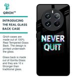 Never Quit Glass Case For Realme 12 Pro 5G