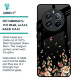 Floating Floral Print Glass Case for Realme 12 Pro 5G