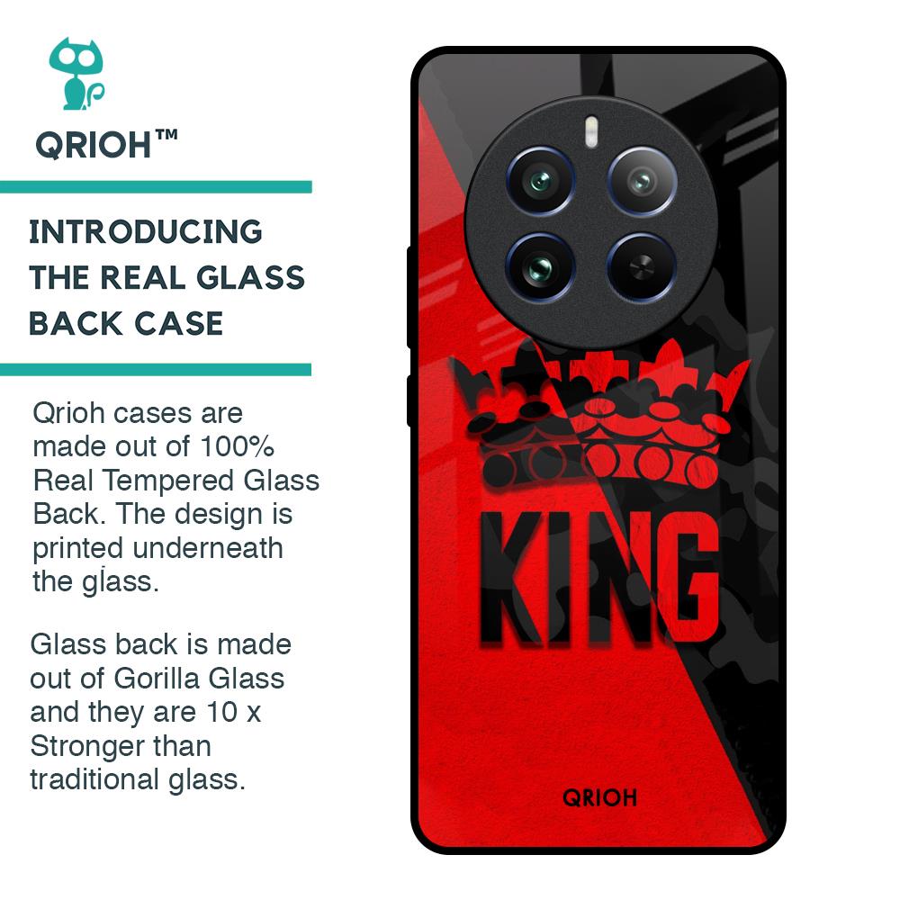 I Am A King Glass Case for Realme 12 Pro 5G