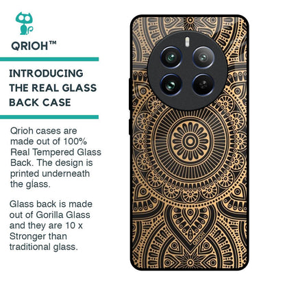 Luxury Mandala Glass Case for Realme 12 Pro 5G