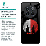 Anime Red Moon Glass Case for Realme 12 Pro 5G