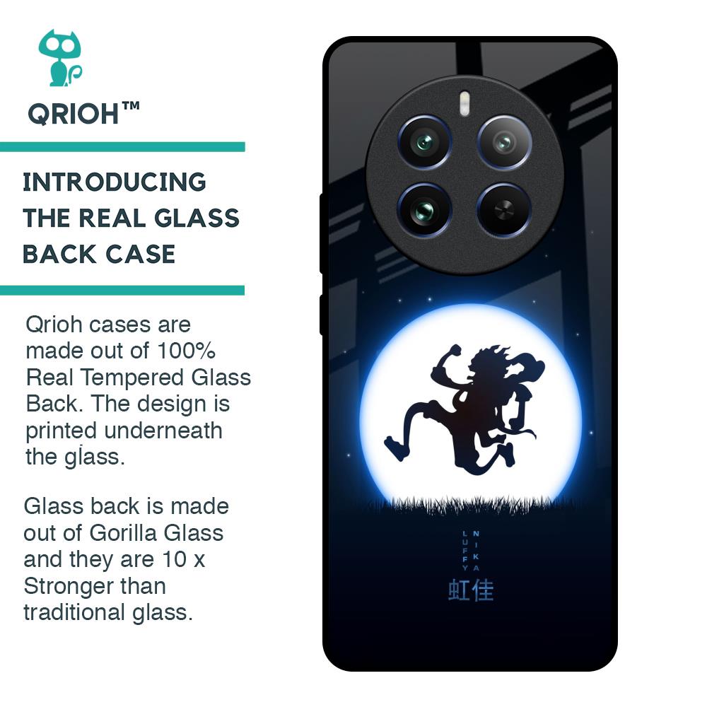 Luffy Nika Glass Case for Realme 12 Pro 5G