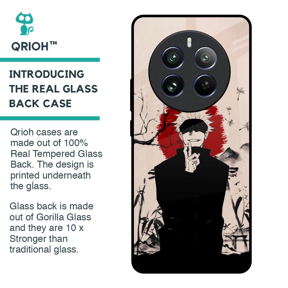 Manga Series Glass Case for Realme 12 Pro 5G