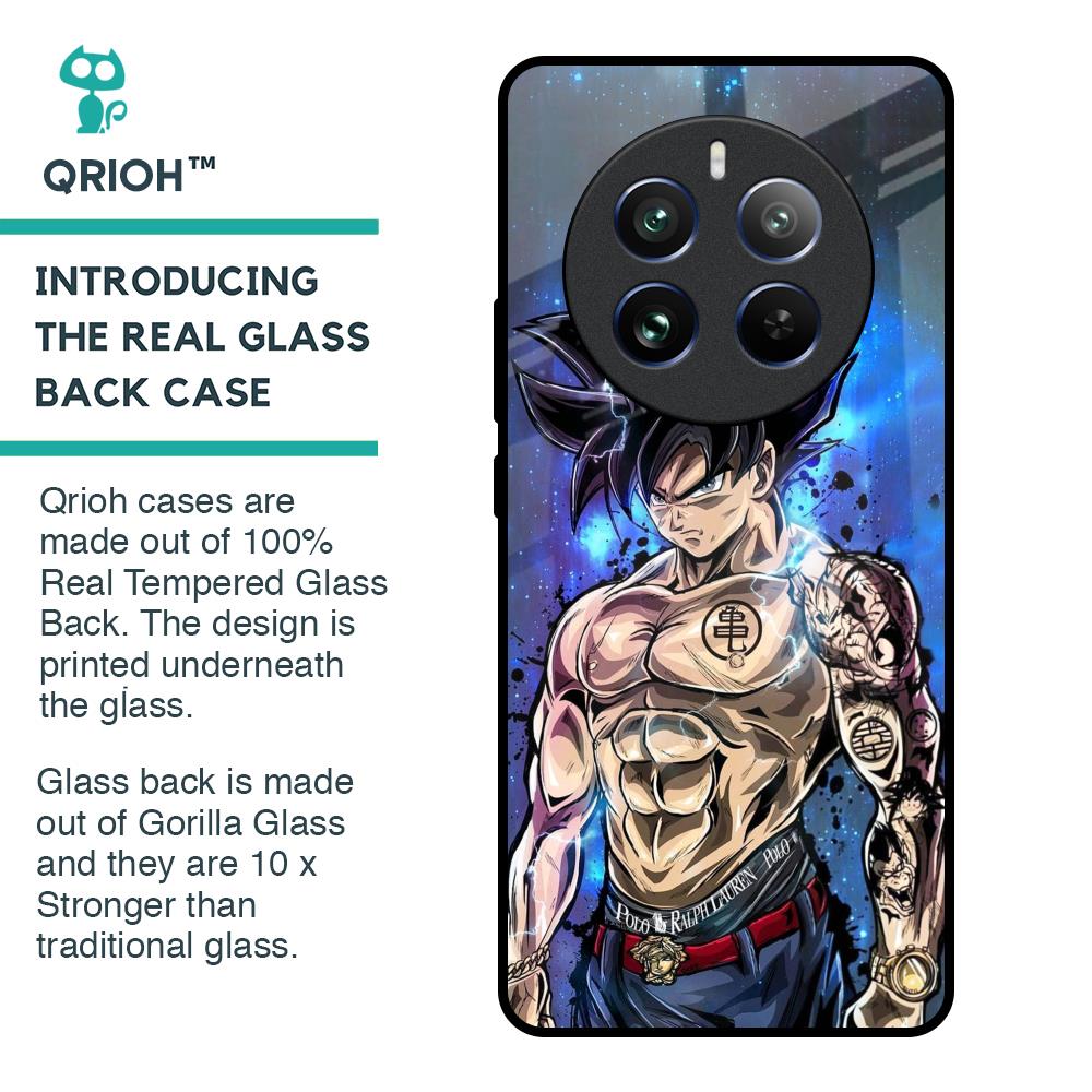 Branded Anime Glass Case for Realme 12 Pro 5G