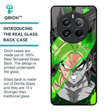 Anime Green Splash Glass Case for Realme 12 Pro 5G