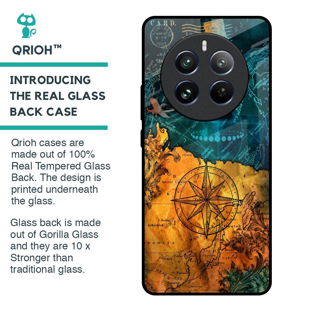 Architecture Map Glass Case for Realme 12 Pro 5G