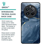 Deep Ocean Marble Glass Case for Realme 12 Pro 5G