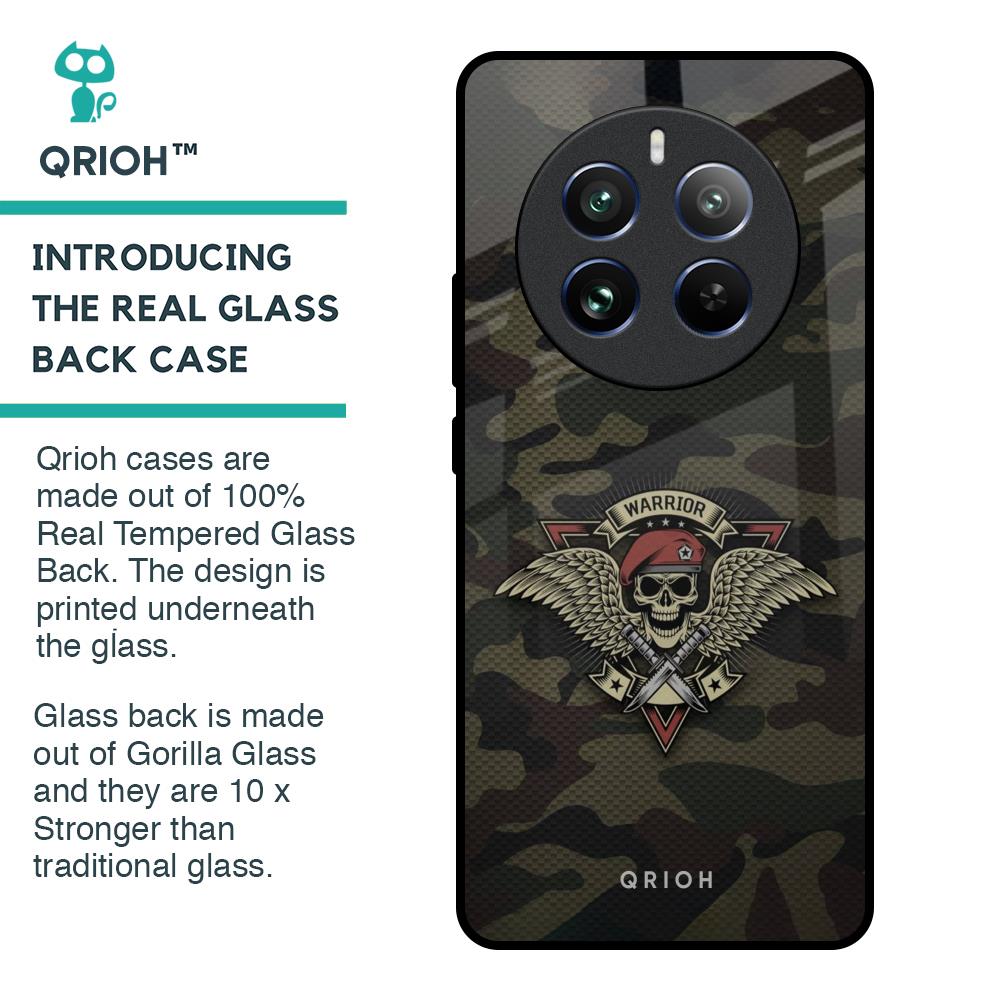 Army Warrior Glass Case for Realme 12 Pro 5G