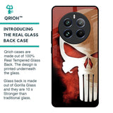 Red Skull Glass Case for Realme 12 Pro 5G