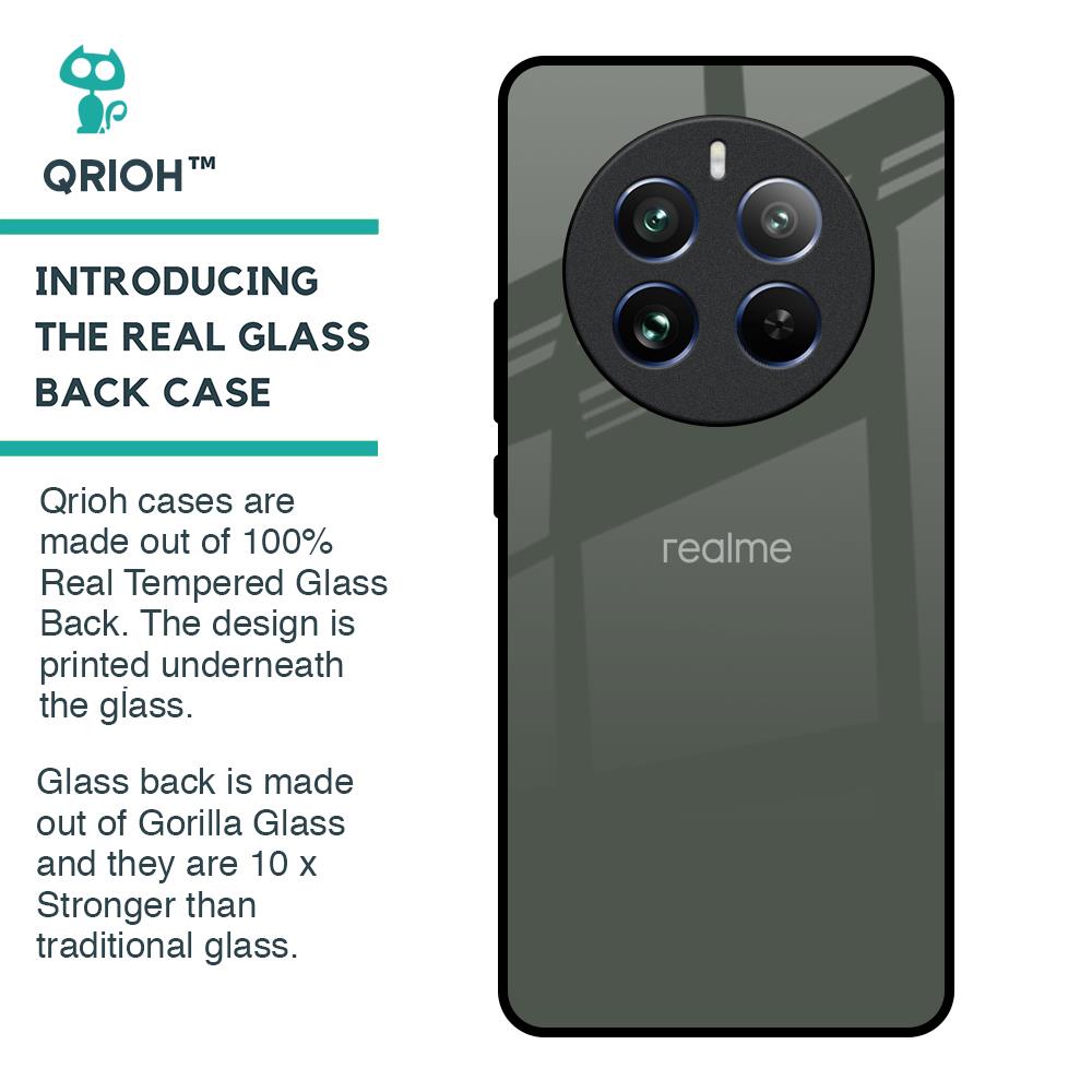 Charcoal Glass Case for Realme 12 Pro 5G
