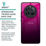Purple Ombre Pattern Glass Case for Realme 12 Pro 5G