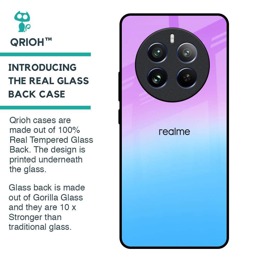 Unicorn Pattern Glass Case for Realme 12 Pro 5G