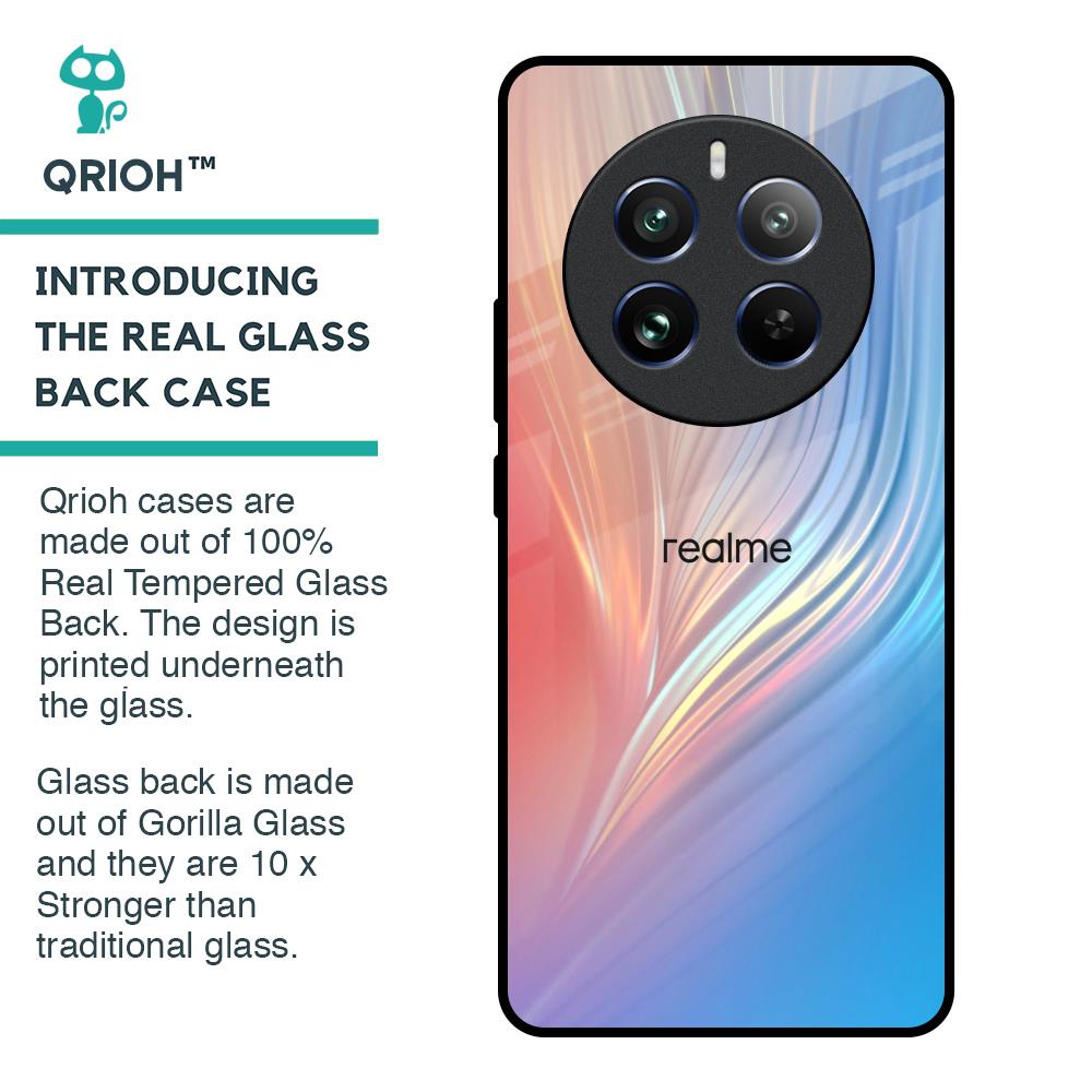 Mystic Aurora Glass Case for Realme 12 Pro 5G