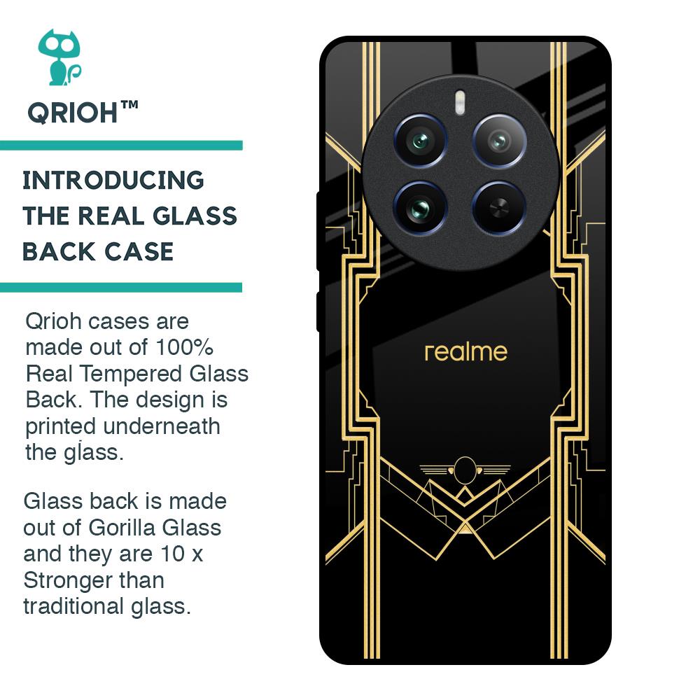 Sacred Logo Glass Case for Realme 12 Pro 5G