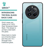 Arctic Blue Glass Case For Realme 12 Pro 5G