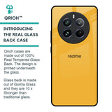 Fluorescent Yellow Glass case for Realme 12 Pro 5G