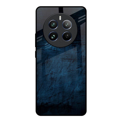Dark Blue Grunge Realme 12 Pro Plus 5G Glass Back Cover Online