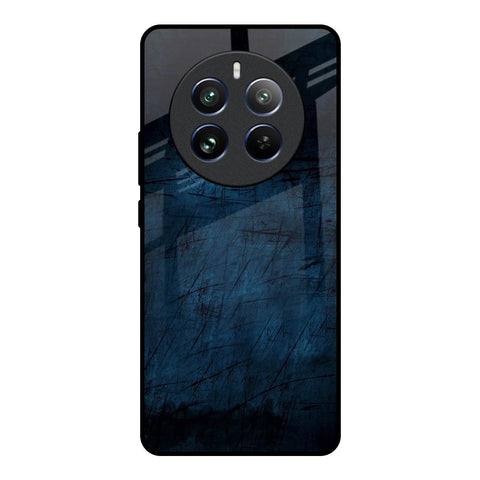 Dark Blue Grunge Realme 12 Pro Plus 5G Glass Back Cover Online