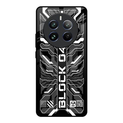 Monochrome Magic Realme 12 Pro Plus 5G Glass Back Cover Online