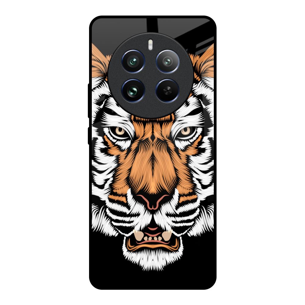 Angry Tiger Realme 12 Pro Plus 5G Glass Back Cover Online