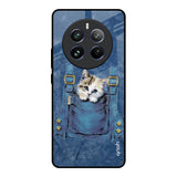 Kitty In Pocket Realme 12 Pro Plus 5G Glass Back Cover Online