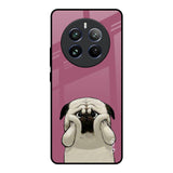 Funny Pug Face Realme 12 Pro Plus 5G Glass Back Cover Online