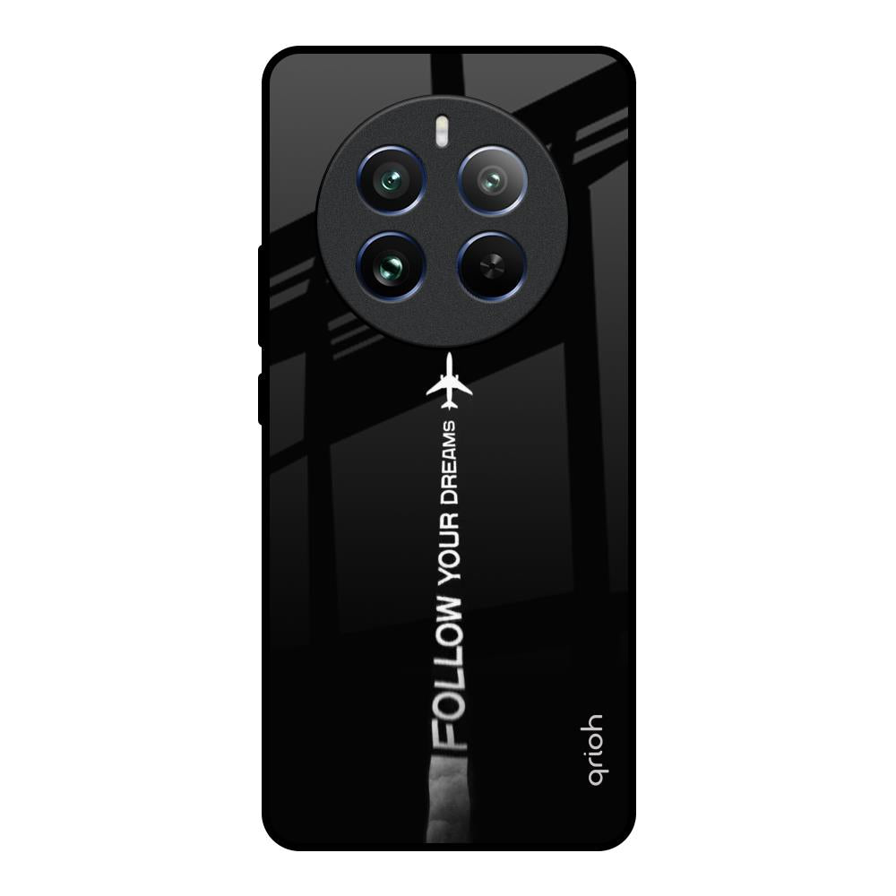 Follow Your Dreams Realme 12 Pro Plus 5G Glass Back Cover Online
