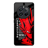 Red Vegeta Realme 12 Pro Plus 5G Glass Back Cover Online