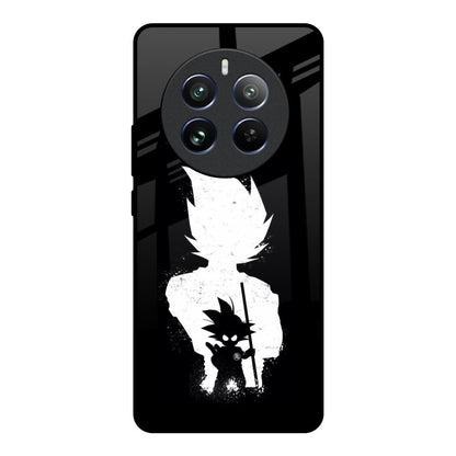 Monochrome Goku Realme 12 Pro Plus 5G Glass Back Cover Online