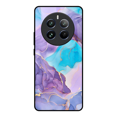 Alcohol ink Marble Realme 12 Pro Plus 5G Glass Back Cover Online