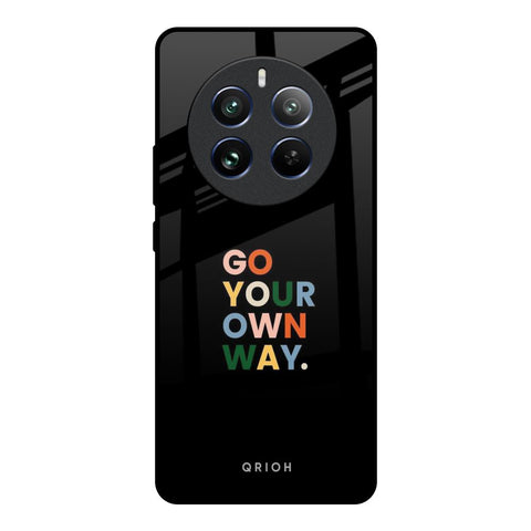 Go Your Own Way Realme 12 Pro Plus 5G Glass Back Cover Online