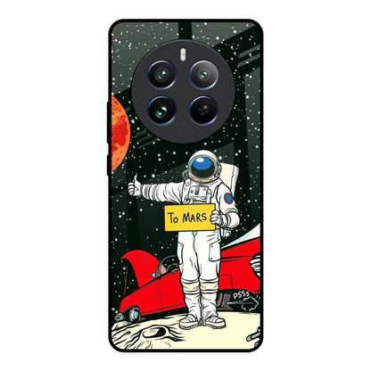 Astronaut on Mars Realme 12 Pro Plus 5G Glass Back Cover Online