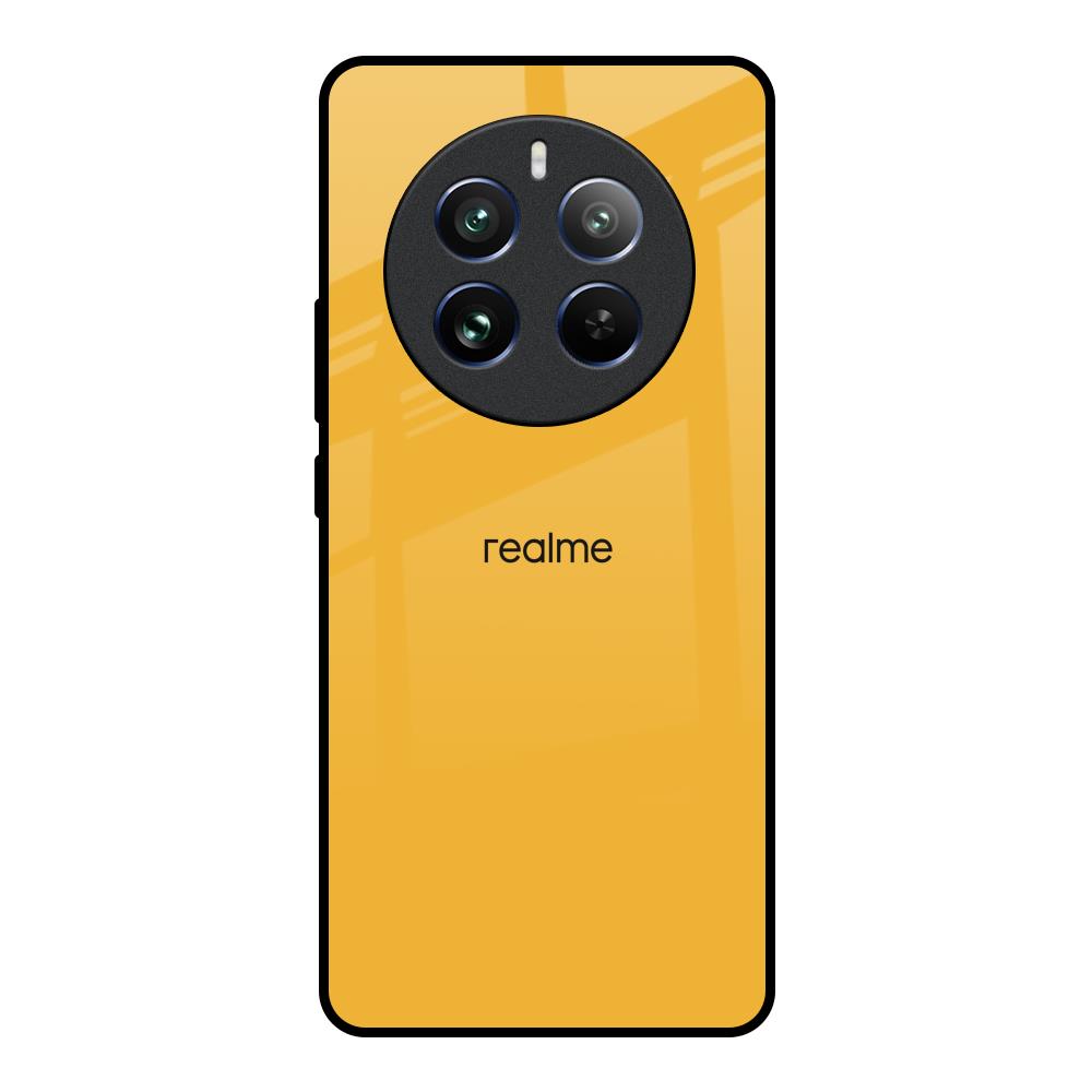 Fluorescent Yellow Realme 12 Pro Plus 5G Glass Back Cover Online