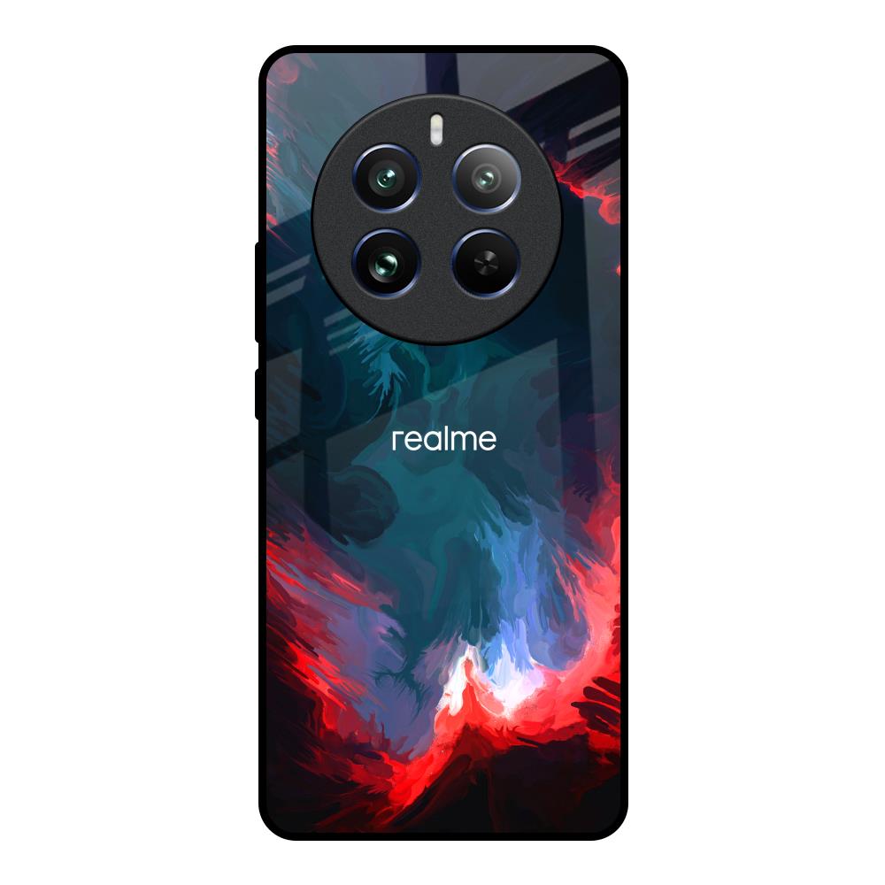 Brush Art Realme 12 Pro Plus 5G Glass Back Cover Online
