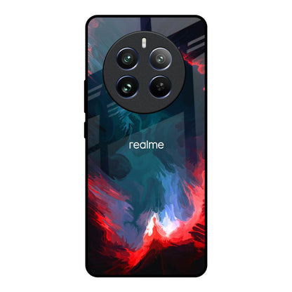 Brush Art Realme 12 Pro Plus 5G Glass Back Cover Online