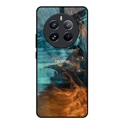 Golden Splash Realme 12 Pro Plus 5G Glass Back Cover Online