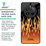 Fire Flame Glass Case for Realme 12 Pro Plus 5G