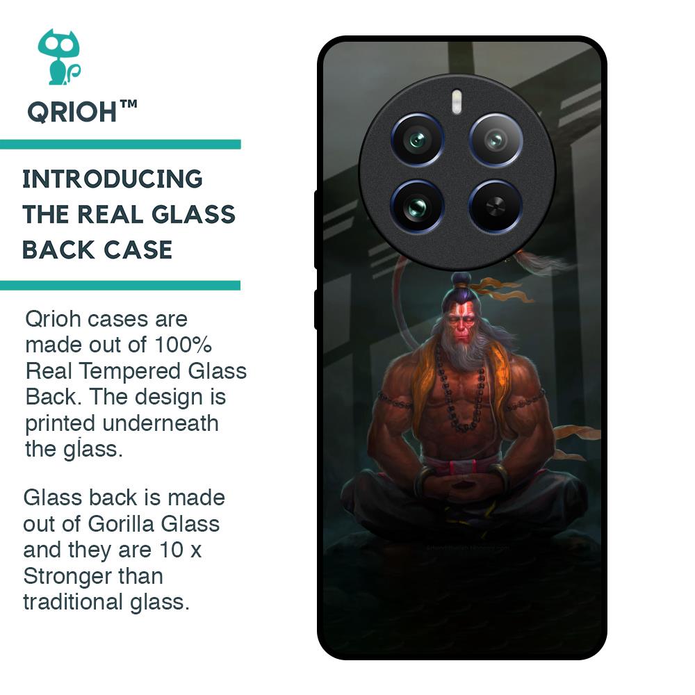 Lord Hanuman Animated Glass Case for Realme 12 Pro Plus 5G
