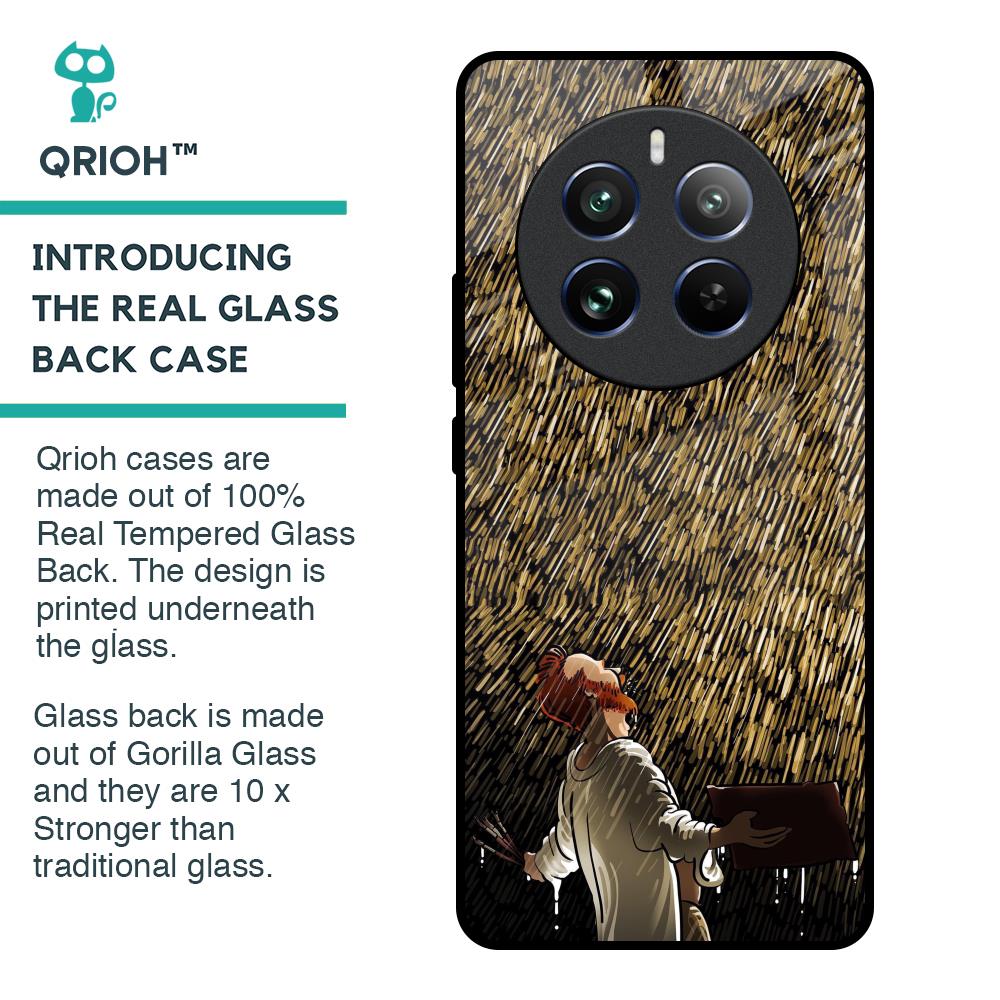 Rain Festival Glass Case for Realme 12 Pro Plus 5G