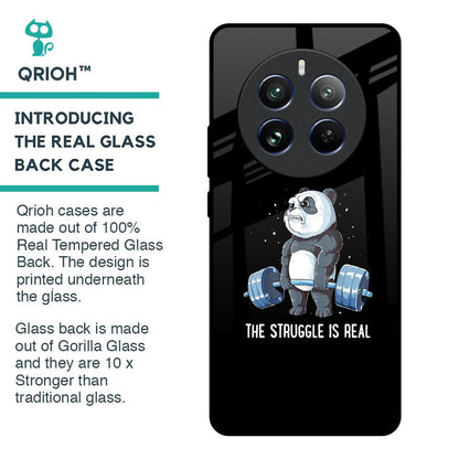 Real Struggle Glass Case for Realme 12 Pro Plus 5G