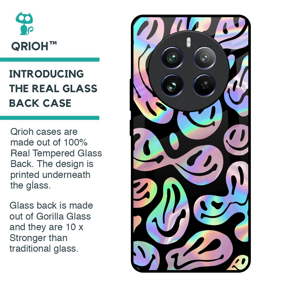 Acid Smile Glass Case for Realme 12 Pro Plus 5G