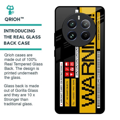 Aircraft Warning Glass Case for Realme 12 Pro Plus 5G